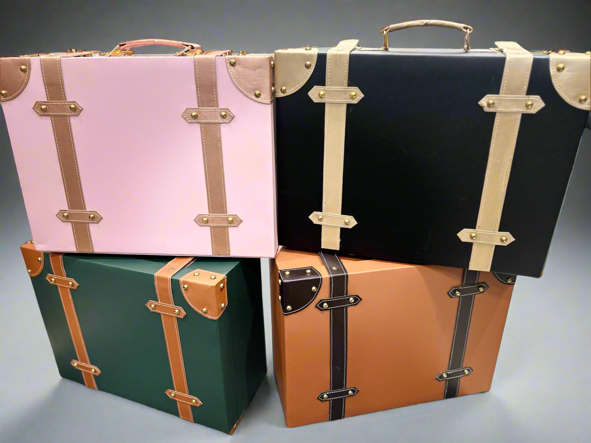 Retro Hard Case Gift Box | Luxury Packaging & Storage